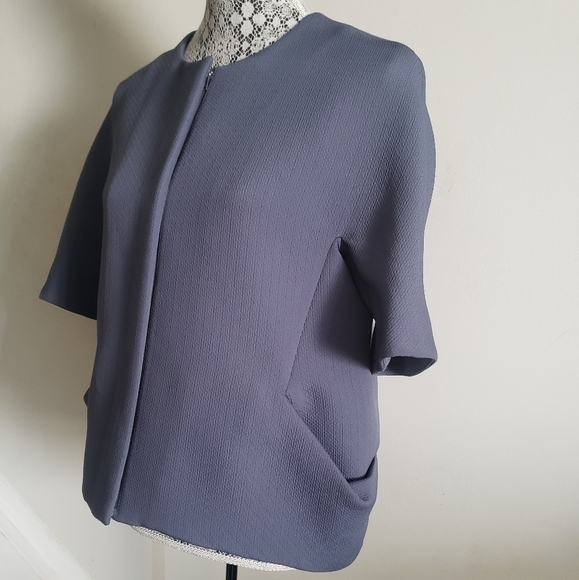 Cos Shortsleeve Zip Up Blazer - Picture 4 of 10